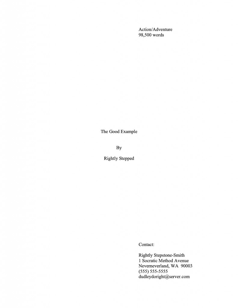 Order Of Title Page Writing A Paper APA Title Page Cover Page 