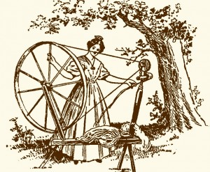 spinning lady